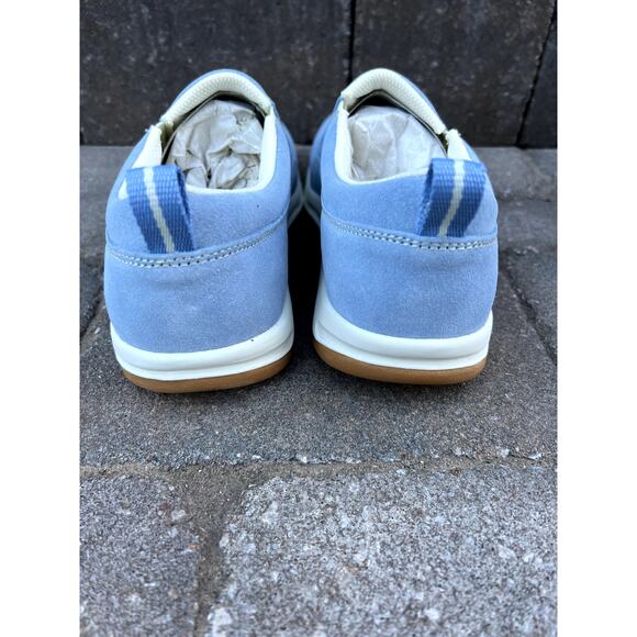 New Land's End blue suede slip on sneakers size 8 - Picture 5 of 6